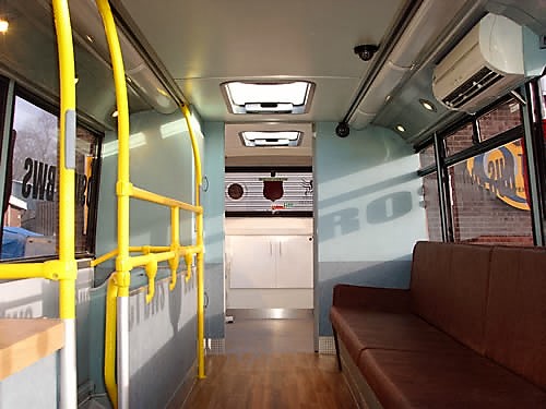 Volvo Homeless Shelter .Conversion by Qualiti Conversions 01489 783622. www.qualiticonversions.com